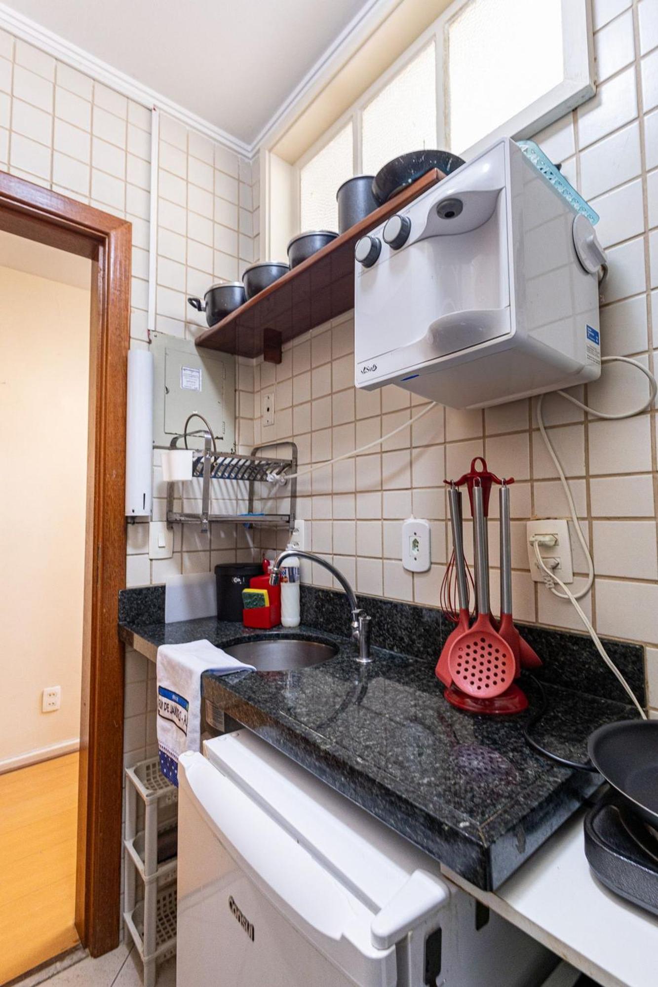 Apartamento Copacabana 200M Da Praia - Wifi Gratis - Cp5 Rio de Janeiro Dış mekan fotoğraf